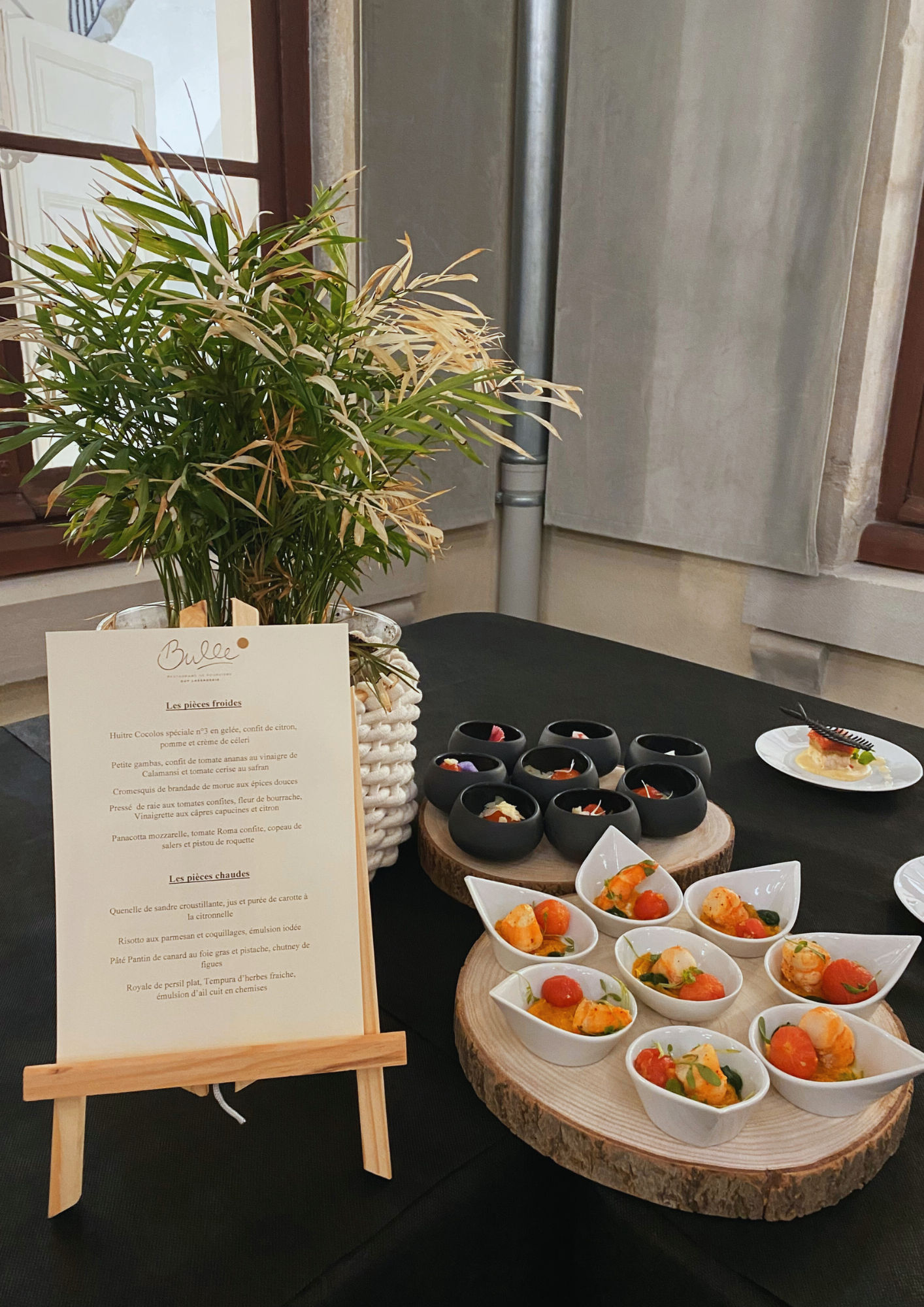 Cocktail dinatoire événements