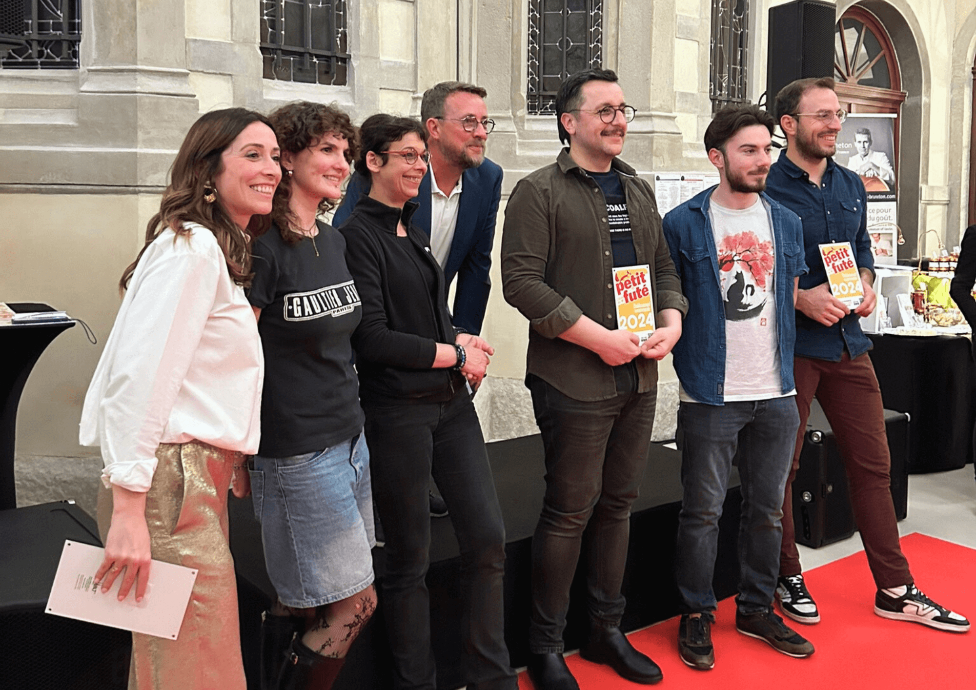 Remises des prix lors de la soirée Le Petit Futé au Carré Fourvière