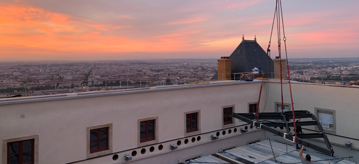 Travaux Fourvière Lyon